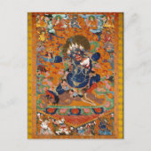 Yama Tibetaanse Boeddhistische Godheid Briefkaart (Voorkant)