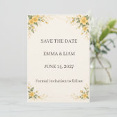 Yamabuki Save the Date (Staand voorkant)
