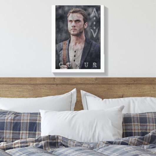 Yamaç Koçovalı çukur Canvas Afdruk (Insitu (Slaapkamer))