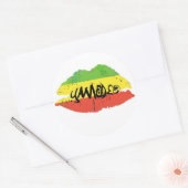 Yamadeo Kiss witte STICKER (Envelop)