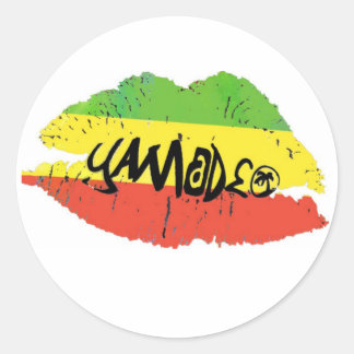 Yamadeo Kiss witte STICKER
