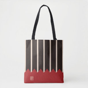 Yamagatamonyou-Jinbaori Tote Bag
