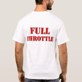 Yamaha Full Throttle T-shirt (Achterkant)
