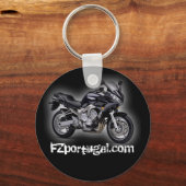 Yamaha FZ6 Fazer 04 1, FZportugal.com Sleutelhanger (Voorkant)