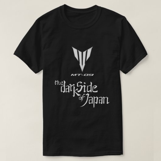 Yamaha MT09 Darkside of Japan Classic T-Shirt (Design voorkant)