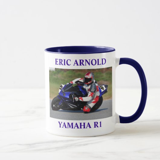 Yamaha R1 Eric Arnold JenningsGP Coffee Mok (Rechts)