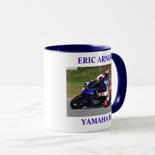 Yamaha R1 Eric Arnold JenningsGP Coffee Mok (Voorkant rechts)