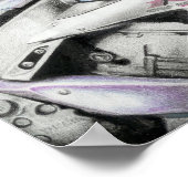 Yamaha R1 Poster (Hoek)