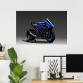Yamaha R1 Poster (Thuiskantoor)