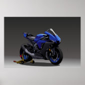 Yamaha R1 Poster (Voorkant)