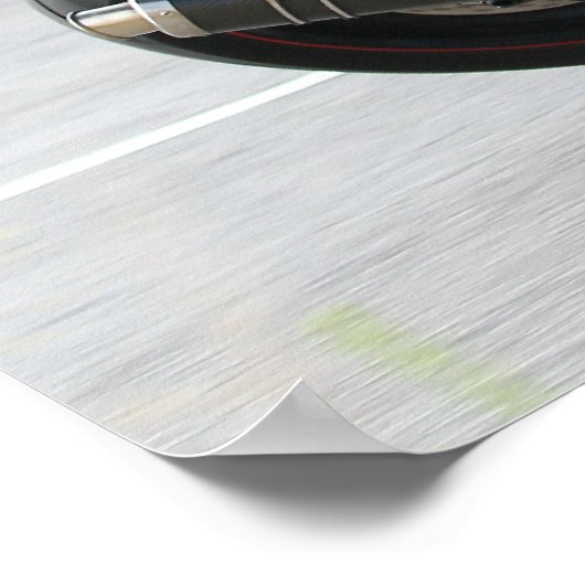 YAMAHA R6 POSTER (Hoek)