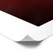 Yamaha Red Golden Motorbike-Poster Poster (Hoek)