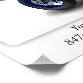 Yamaha Tracer 900 GT ABS-motor - A3 Poster (Hoek)