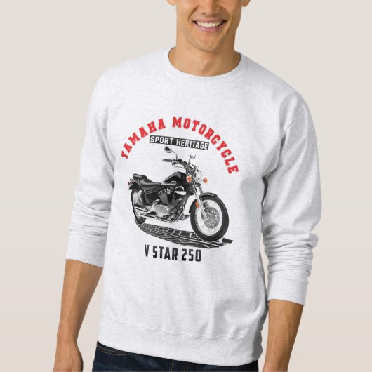 YAMAHA V STAR 250 Custom Designer Apparel T-Shirt (Voorkant)