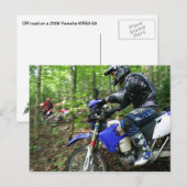 Yamaha WR50-F 2006 Briefkaart (Voorkant / Achterkant)