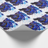 Yamaha YZF R1 Art Print Cadeaupapier (Hoek)