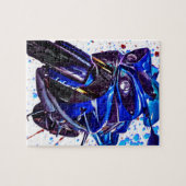 Yamaha YZF R1 Art Print Legpuzzel (Horizontaal)