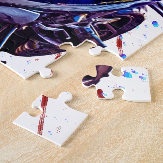 Yamaha YZF R1 Art Print Legpuzzel (Zijkant)