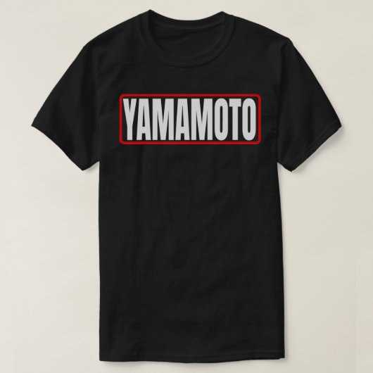 Yamamoto Achternaam Japans Aziatisch Amerikaans Ni T-shirt (Design voorkant)