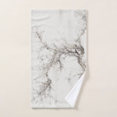 Yamamoto Baiitsu Winter  Japans schilderen Bad Handdoek (Handdoek)