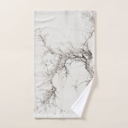 Yamamoto Baiitsu Winter  Japans schilderen Bad Handdoek (Handdoek)