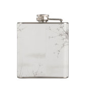 Yamamoto Baiitsu Winter  Japans schilderen Heupfles (Achterkant)