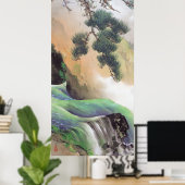 Yamamoto Shunkyo - Lente in de bergen Poster (Thuiskantoor)