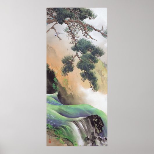 Yamamoto Shunkyo - Lente in de bergen Poster (Voorkant)