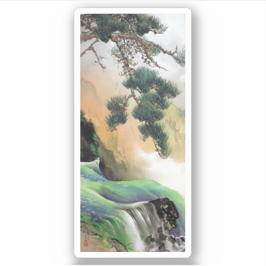 Yamamoto Shunkyo Spring of Mountain Sticker (Voorkant)