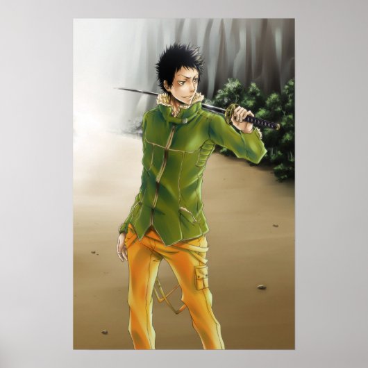 Yamamoto Takeshi poster (Voorkant)