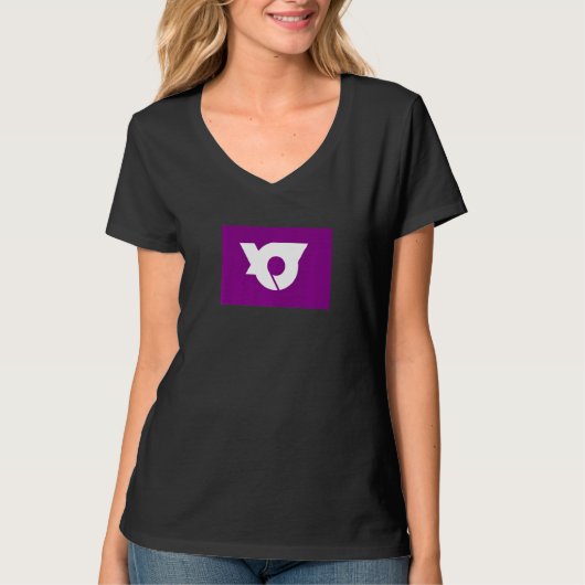 Yamanobe Japanse vlag T-shirt (Voorkant)