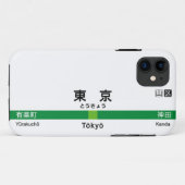 Yamanote line TOKYO 山手線 駅名看板 東京 Case-Mate iPhone Case (Achterkant (horizontaal))