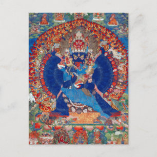Yamantaka Vajrabhairava Tibetaanse Boeddhistische  Briefkaart