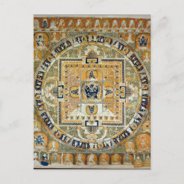 Yamantaka Vajrabhairava Tibetan Deity Mandala Briefkaart