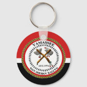 Yamassee Native American Sleutelhanger (Voorkant)