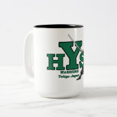 Yamato HS Japan Warriors Tweekleurige Koffiemok (Voorkant links)