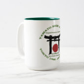 Yamato HS Japan Warriors Tweekleurige Koffiemok (Voorkant links)