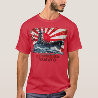 YAMATO Japanse gevechtstrook ww2 T-shirt