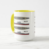 Yamato & Musashi, Battleship Mok (Voorkant links)