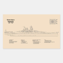 Yamato - Schip Blauwdruk Plannen SD