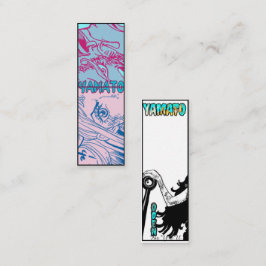 Yamato Warrior Spirit Bladwijzer voor One Piece Fa Mini Visitekaartje