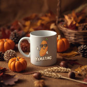 YAMAZING - Funny Sweet Potato Thanksgiving Pun Koffiemok