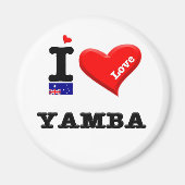 YAMBA - I Love Magneet (Voorkant)