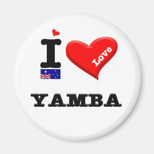 YAMBA - I Love Magneet