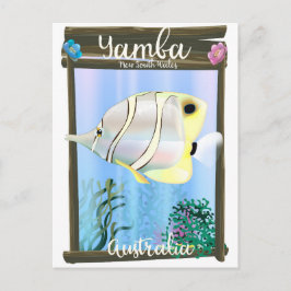 Yamba, Nieuw-Zuid-Wales, Australië Briefkaart