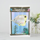 Yamba, Nieuw-Zuid-Wales, Australië Briefpapier (Staand voorkant)