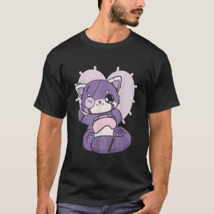 Yami Kawaii Rode Panda Gamer Hera Otaku Anime Nugo T-shirt