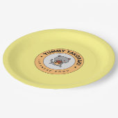 Yammi Takoyaki: Authentiek Japans straatvoedsel -  Papieren Bordje (Gekanteld)