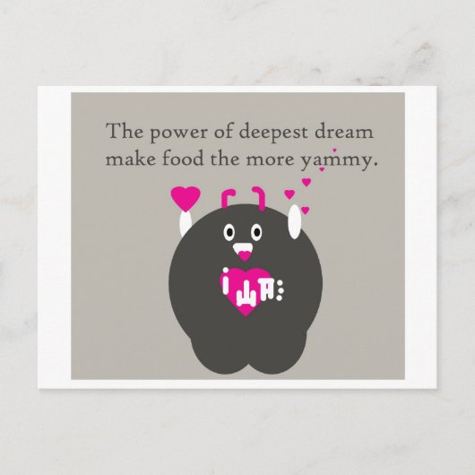 Yammy Briefkaart (Voorkant)