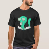 yammy worm book t-shirt (Voorkant)